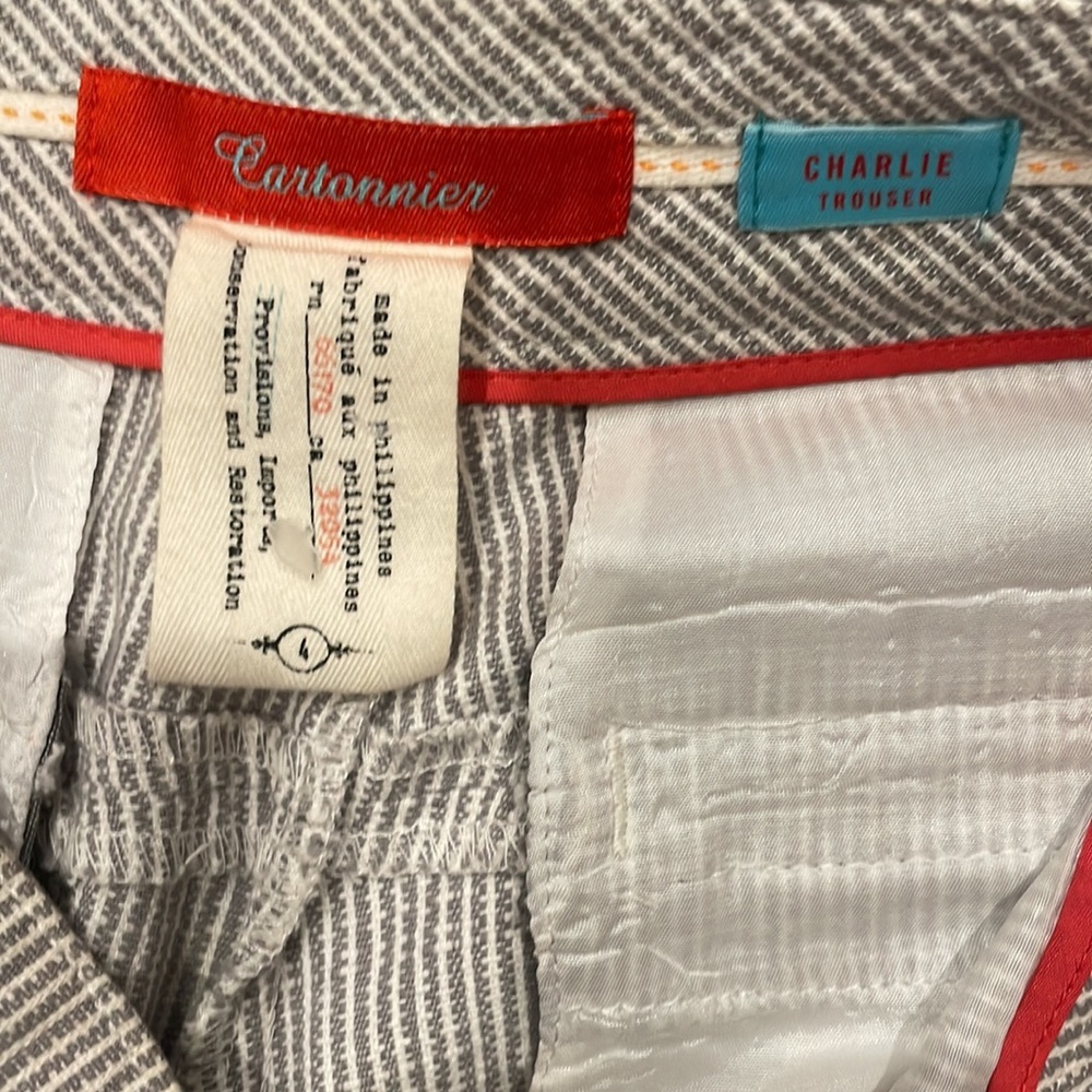 Pin strip slacks - Picture 2 of 4